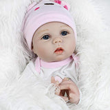 Reborn Baby Dolls 16 Inch Realistic Weighted Baby Reborn Dolls That Looks Real, Lifelike Baby Girl Dolls Toy Gifts for Kids Age 3+