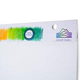 Color Swell 6 Pack 30 Sheets Each of Sticky Easel Pads Plus a Bonus Pack of Washable Markers, Great for the Office, Classroom, Groups, Presentations, Meetings, and Brainstorming