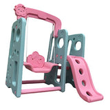 #N/A Cute Plastic Swing and Slide Furniture Accessory for Mellchan Baby Dolls