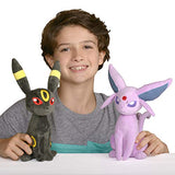 Pokemon 8" Sylveon, Espeon & Umbreon Plush Stuffed Animal Toys, 3-Pack - Eevee Evolution - Officially Licensed - Gift for Kids