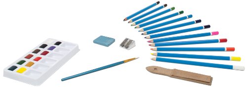 Royal & Langnickel Essentials 28 Piece Watercolor  Pencil Art Set