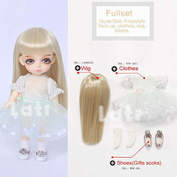 N Lati Yellow Cho 1/8 N N Resin Figures Body Model Baby Girls Boys Dolls Eyes Toy Gift for Birthday Fullset in NS Aspic Freestyle Face Up