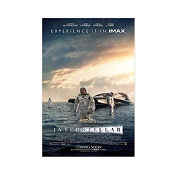 HD Vintage Movie Classic Movies Interstellar Canvas Poster Wall Art Decor Print Picture Paintings for Living Room Bedroom Decoration Hiimy Poster Unframe:20×30inch(50×75cm)