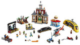 LEGO City Main Square 60271 Set, Cool Building Toy for Kids, New 2021 (1,517 Pieces)