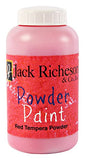 Jack Richeson Powdered Tempera Paint, Red, 1 Pound
