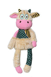 SCRAPPIES - 14" Courageous Cow Softest Plush Stuffed Animals - Cute Plushie Gifts, Cuddly & Fun for All Ages, Collect All 9 Characters