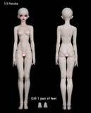 AN-LOKLIK BJD Doll 1/3 Body Model Boys Girls Resin Toys Free Eye Balls Fashion Shop Joint Doll SD Doll with Full Set Clothes Shoes Wig Makeup