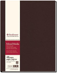 Strathmore 566-11 500 Series Hardbound Mixed Media Art Journal, 11"x14" 24 Sheets