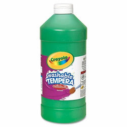 Artista II Washable Tempera Paint, Green, 32 oz, Sold as 1 Each