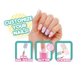 LOL Surprise OMG Sweet Nails – Candylicious Sprinkles Shop with 15 Surprises, Including Real Nail Polish, Press On Nails, Sticker Sheets, Glitter, 1 Fashion Doll & more!, Great Gift for Kids Ages 4+