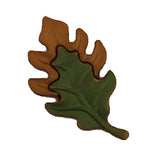 BUTTONS GALORE OAK LEAF BULK 3D - 25 BUTTONS