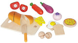 Hape Chef's Choice Wooden Play Food Basics Set