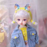 Y&D 1/6 BJD Doll Ball Jointed Doll 26.5CM Princess DIY Dress Up Change Makeup Toy, Moveable Joints with Full Set Clothes Socks Shoes Wig Makeup, Gift for Valentine's Day, Birthday, Christmas