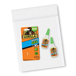 Gorilla Super Glue Gel XL, 25 Gram (Pack of 2)