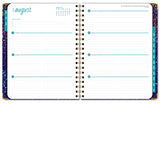 HARDCOVER Academic Year 2023-2024 Planner: (June 2023 Through July 2024) 8.5"x11" Daily Weekly Monthly Planner Yearly Agenda. Bookmark, Pocket Folder and Sticky Note Set (Starfield)