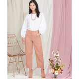 Simplicity Misses' Pants Sewing Pattern Kit, Code S9471, Sizes 6-8-10-12-14, Multicolor