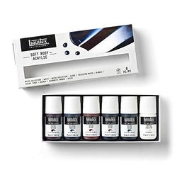 Liquitex Professional Soft Body Acrylic Paint, Muted Collection, 6 Colors