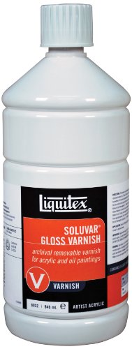 Liquitex Professional Soluvar Gloss Varnish, 32-oz