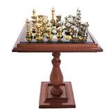 Miniature Chess Set and Table Magnet Chess Pieces 1:12 Dollhouse Accessories