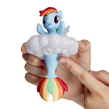 My Little Pony Toy Rainbow Lights Rainbow Dash -- Floating Water-Play Seapony Figure with Lights, Kids Ages 3 Years Old and Up