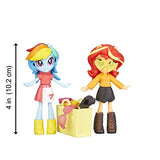 My Little Pony Equestria Girls Fashion Squad Rainbow Dash & Sunset Shimmer Mini Doll Set with 40+ Accessories