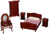 Melissa & Doug Doll-House Furniture- Bedroom Set