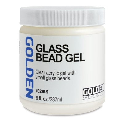Golden Artist Colors - Glass Bead Gel - 128 oz Jar