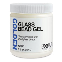 GOLDEN Glass Bead Gel 8 oz Jar