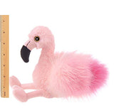 Bearington Lil' Fifi Plush Flamingo Stuffed Animal, 7 Inches
