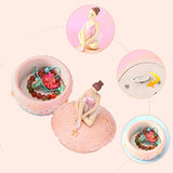 Girl's Ballet Musical Jewelry Box Cute Toy Music Box for Children Girl Birthday Gift Melody is