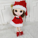 BJD Doll for Christmas Look 219 Ball Jointed SD Dolls with Clothes Outfit Shoes Wig Hair Makeup Collectible Gift for Kids & Collectors