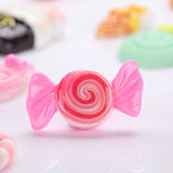 100 Pack Colorful Cute Slime Charms Supplies and Slime Beads Mixed Candy Sweet Resin Flatback for