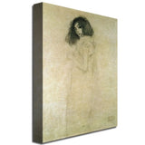 Portrait of a Young Woman, 1896-97 by Gustav Klimt, 30x47-Inch Canvas Wall Art