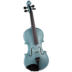 Cremona SV-75 Premier Novice Violin Outfit - Sparkling Light Blue - 4/4 Size