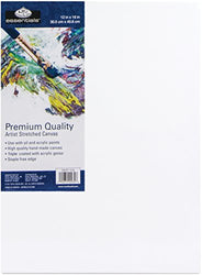ROYAL BRUSH CNVST-1216 Essentials Premium Stretched Canvas