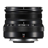 Fujinon XF16mmF2.8 R WR Lens - Black