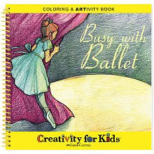 Faber-Castell Creativity For Kids Coloring & ARTivity Book: Busy With Ballet
