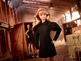 Barbie Fashion Model Collection Best in Black Doll, Approx..12-in Signature Doll with Silkstone Body Wearing Black Dress and Accessories, with Certificate of Authenticity