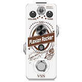 VSN Distortion Pedal Plexion Effect Pedal for Guitar & Bass with Bright & Normal Modes True Bypass