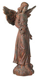 Kensington Hill English Tudor Angel Outdoor Statue 41 1/2" High Sculpture for Yard Garden Patio Deck Home Entryway Hallway