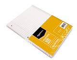AmazonBasics Wide Ruled Loose Leaf Filler Paper, 100-Sheet, 10.5" x 8", 6-Pack