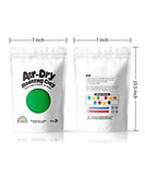 Sago Brothers Air Dry Clay, Modeling Clay for Kids, Molding Magic Clay for Slime add ins & Slime Supplies, Kids Gifts Art Set for Boys Girls - Green