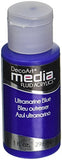 Deco Art Media Fluid Acrylic Paint, 1-Ounce, Ultramarine Blue