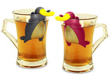 Tea Infuser Gift Set for Loose Leaf Tea, Cute Platypus Tea Strainer Pair in Lovely Gift Box,