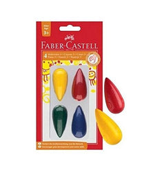Faber-Castell 120405 Crayons Pear-Shaped for Ages 3 and Above