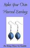 Make Your Own Pierced Earrings Jewelry Kids Kit-Supplies, Findings-Create Earrings: Beads, Hooks,