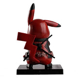 Pikapool Pikachu Cosplay Deadpool Model Gifts, Anime Action Figure Toys Gifts