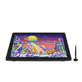 HUION Kamvas 24 Plus QHD Graphic Drawing Tablet with Full-Laminated QD Screen 140% sRGB 2.5K Graphic Drawing Monitor Battery-Free Stylus 8192 Pen Pressure Tilt for PC/Mac/Android, Mini Keydial KD100