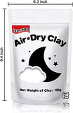 ifergoo White Air Dry Clay, Modeling Clay for School Art & Craft Project. Refill White Clay for Kids Age 3-12, Boys and Girls Gift