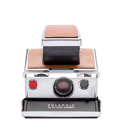 Polaroid Originals 4695 Polaroid SX-70 Camera, Silver, Brown
